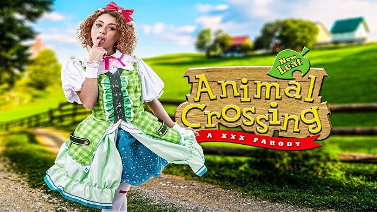 Petite Babe Allie Addison Is All In To You In ANIMAL CROSSING XXX Cosplay Parody VR