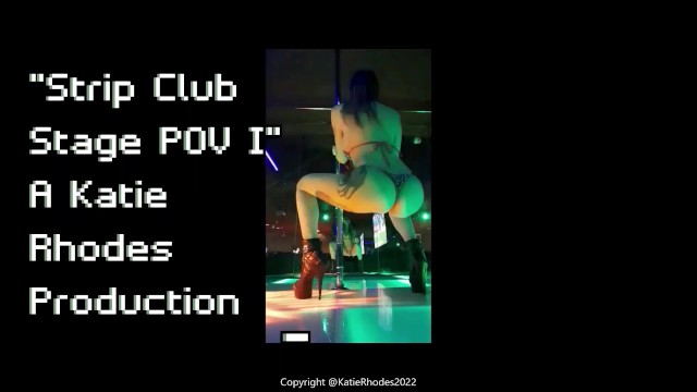 Strip Club Stage POV I